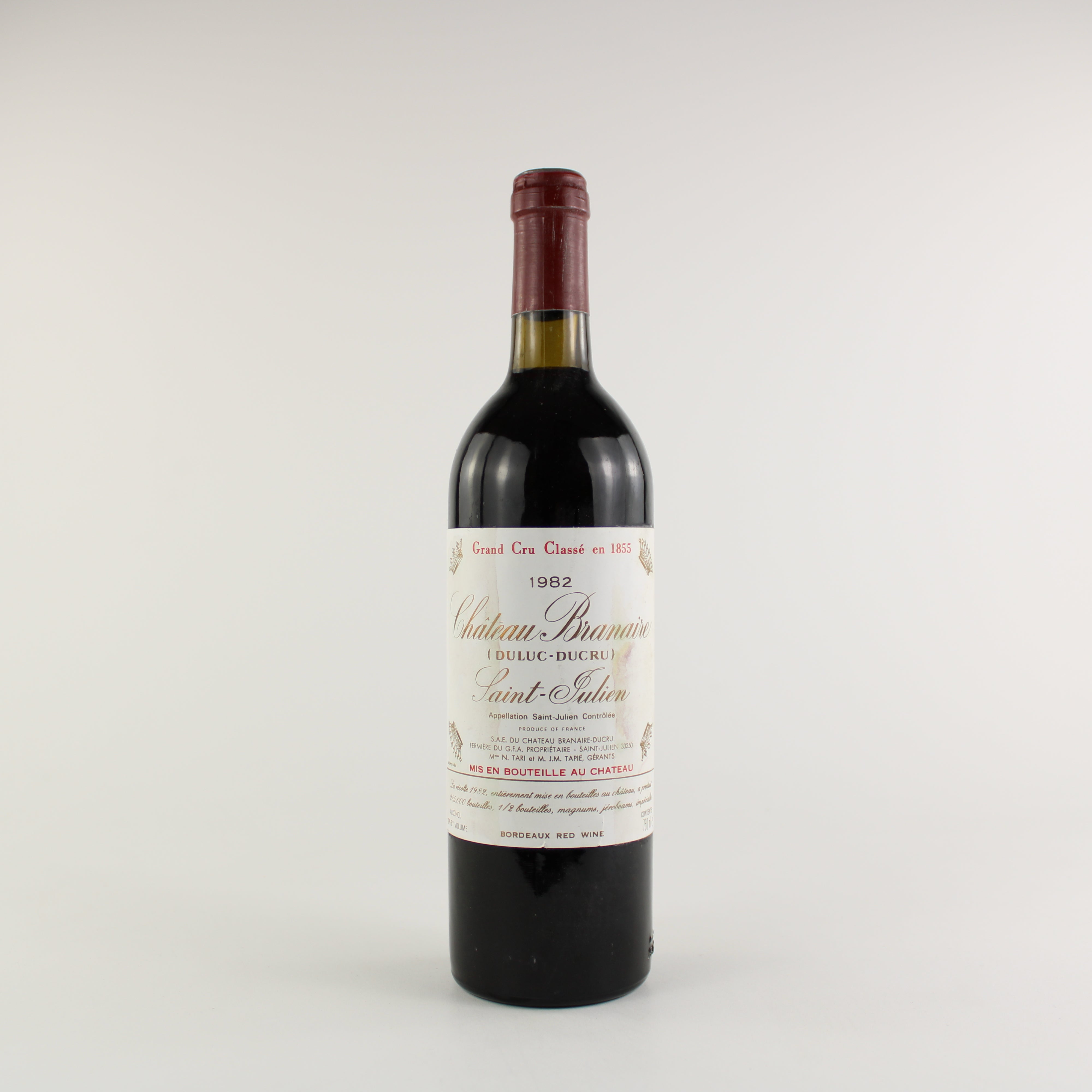 Chateau Branaire-Ducru 1982
