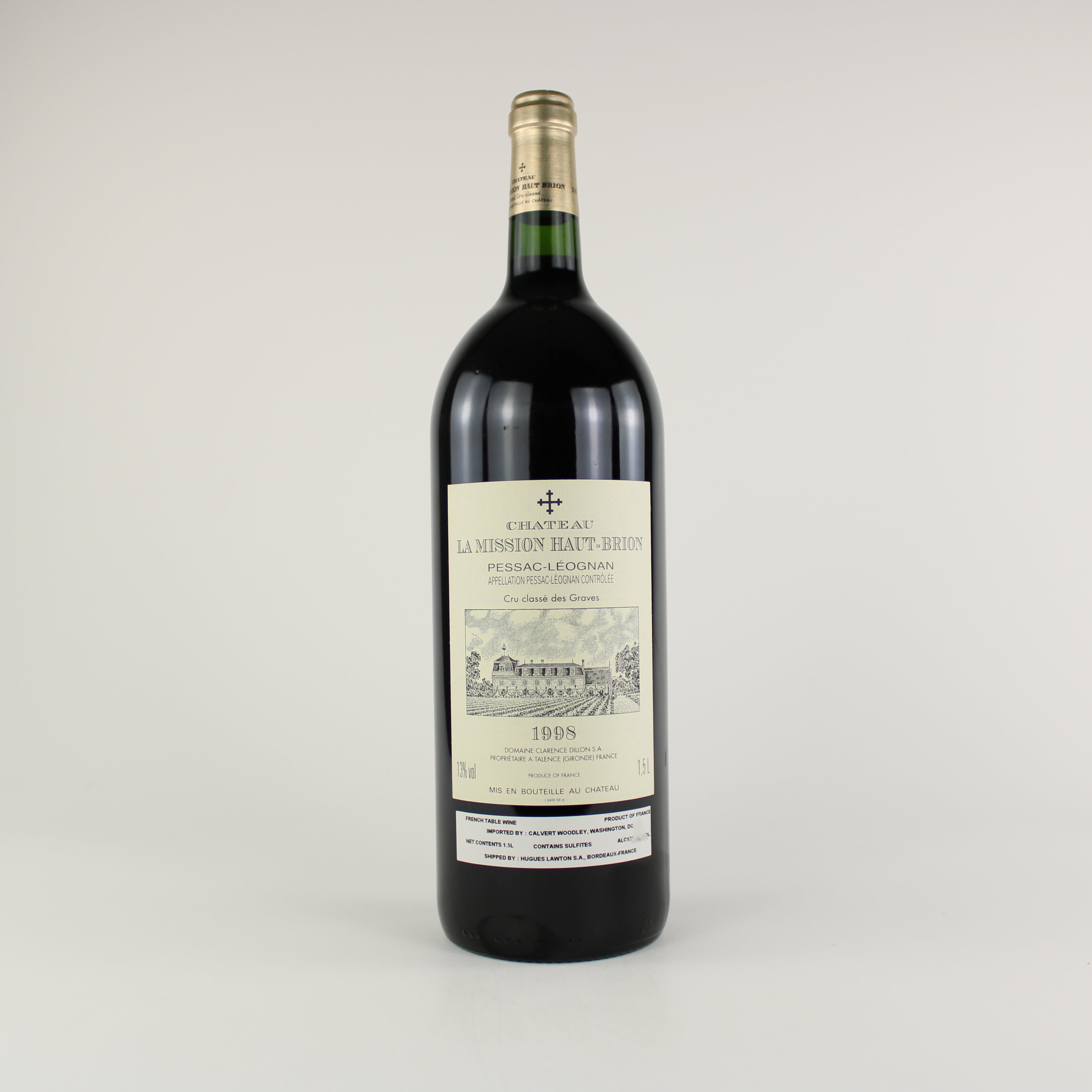 Chateau La Mission Haut-Brion 1998 Magnum