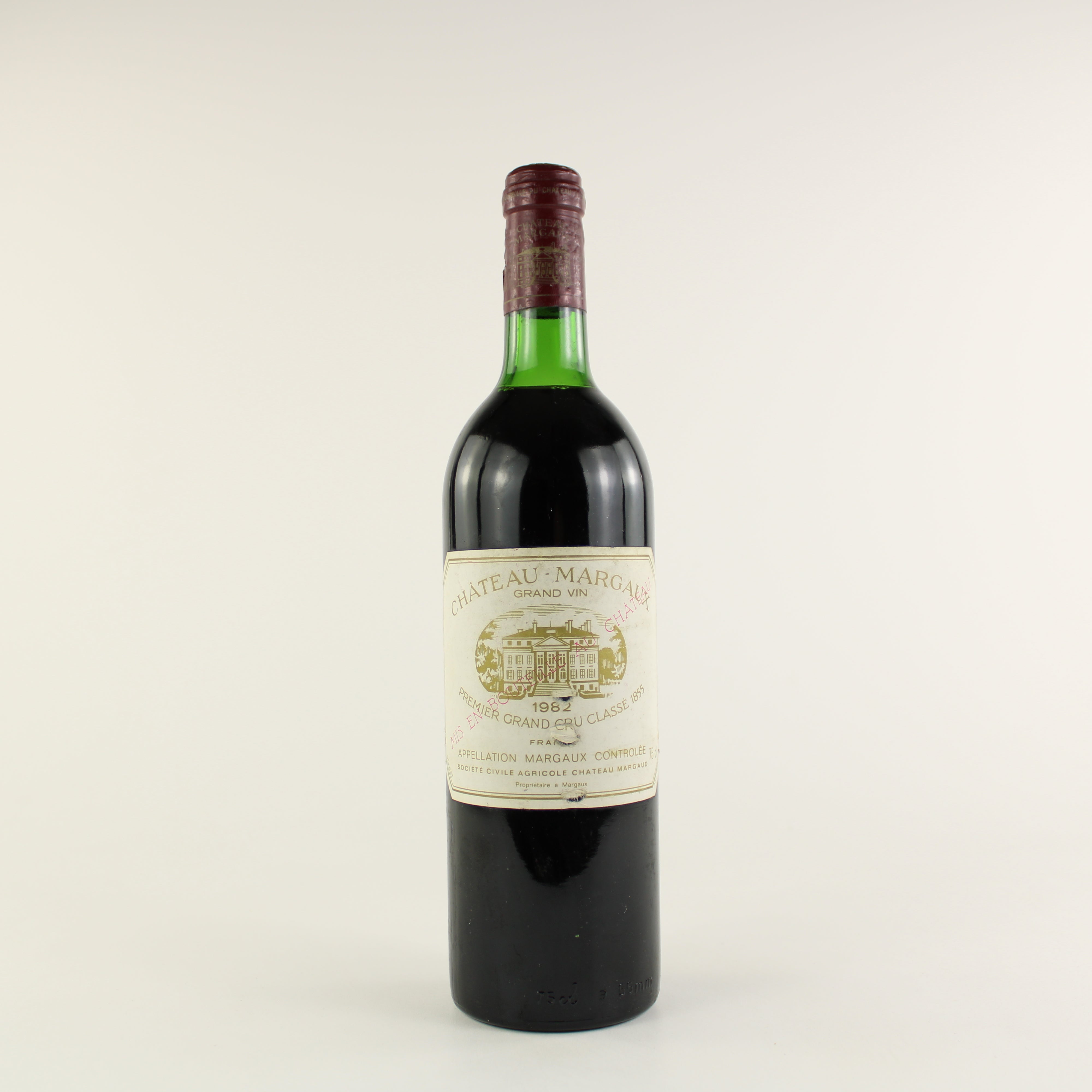 Chateau Margaux 1982 VHS / Torn Label