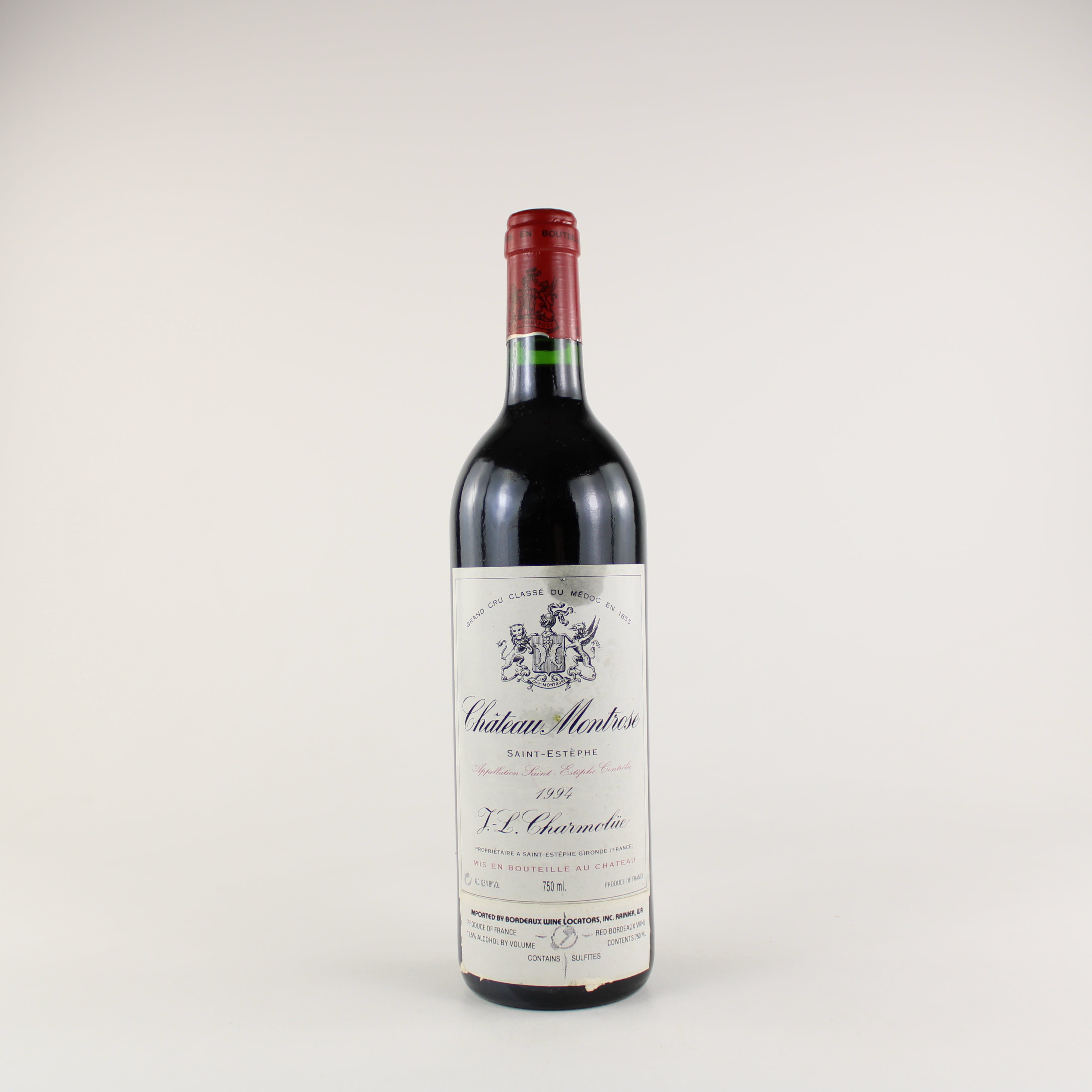 Chateau Montrose 1994 Bin Soiled Label