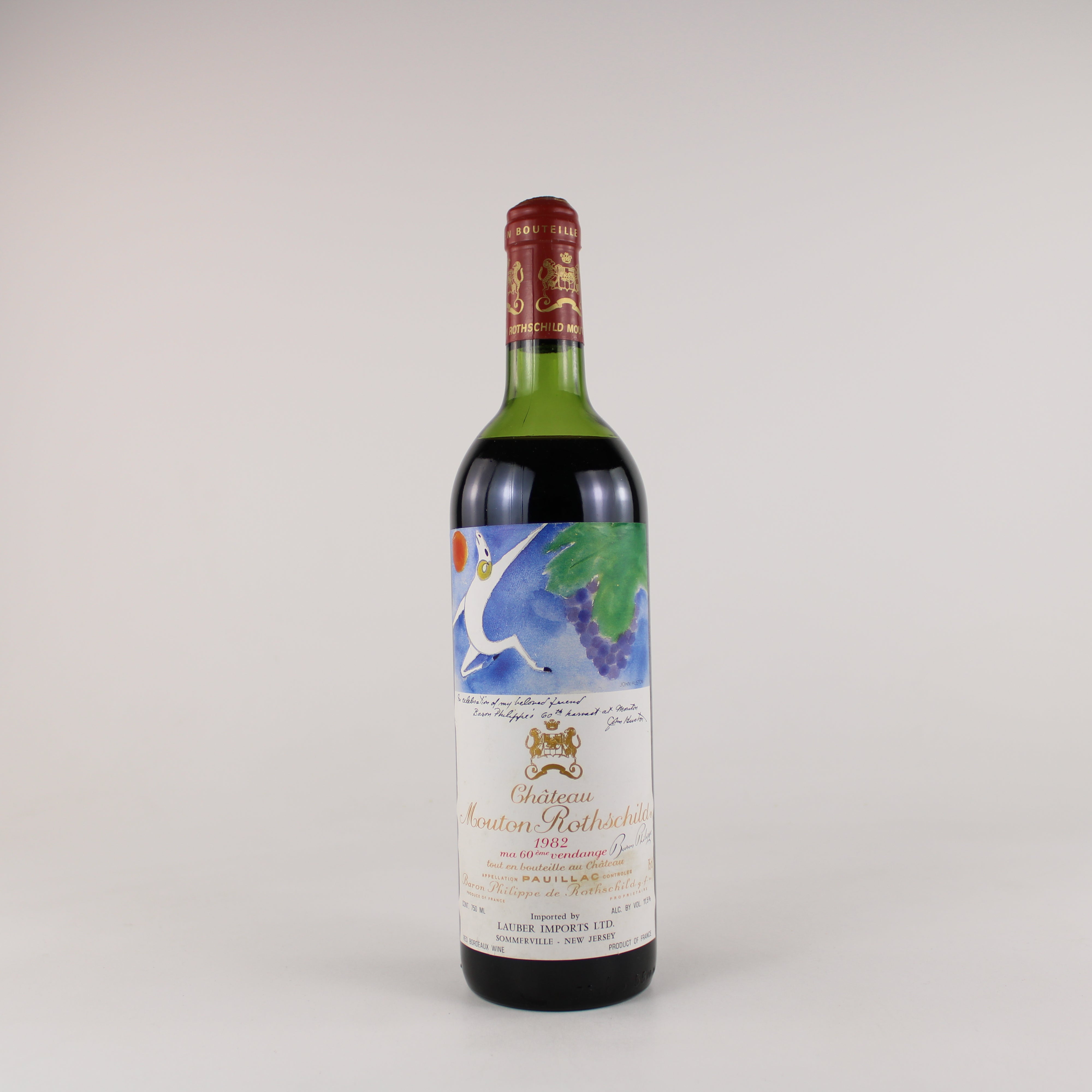 Chateau Mouton Rothschild 1982 Upper Shoulder