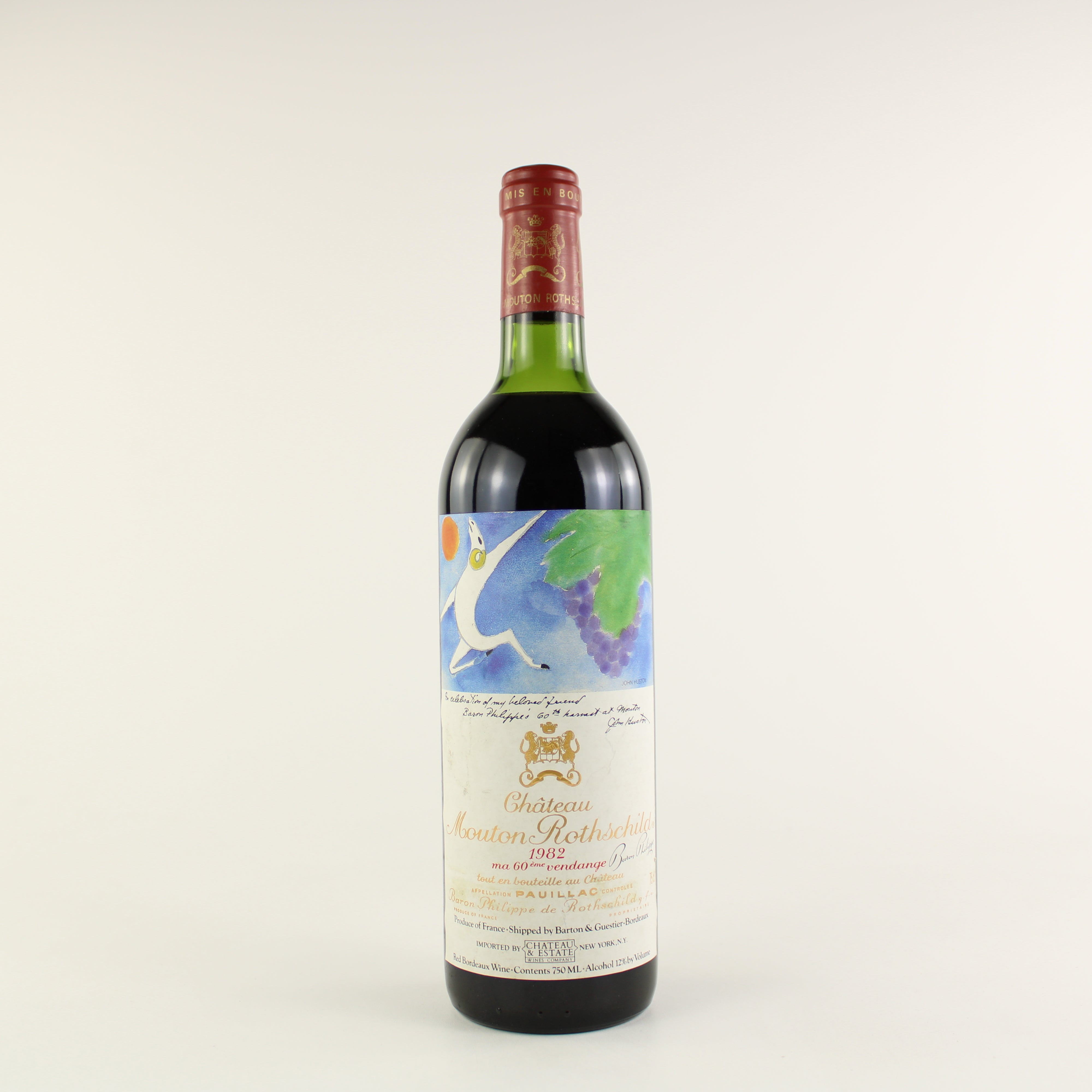 Chateau Mouton Rothschild 1982 Very Top Shoulder