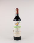 Chateau Mouton Rothschild 1999 Wine Splattered Label
