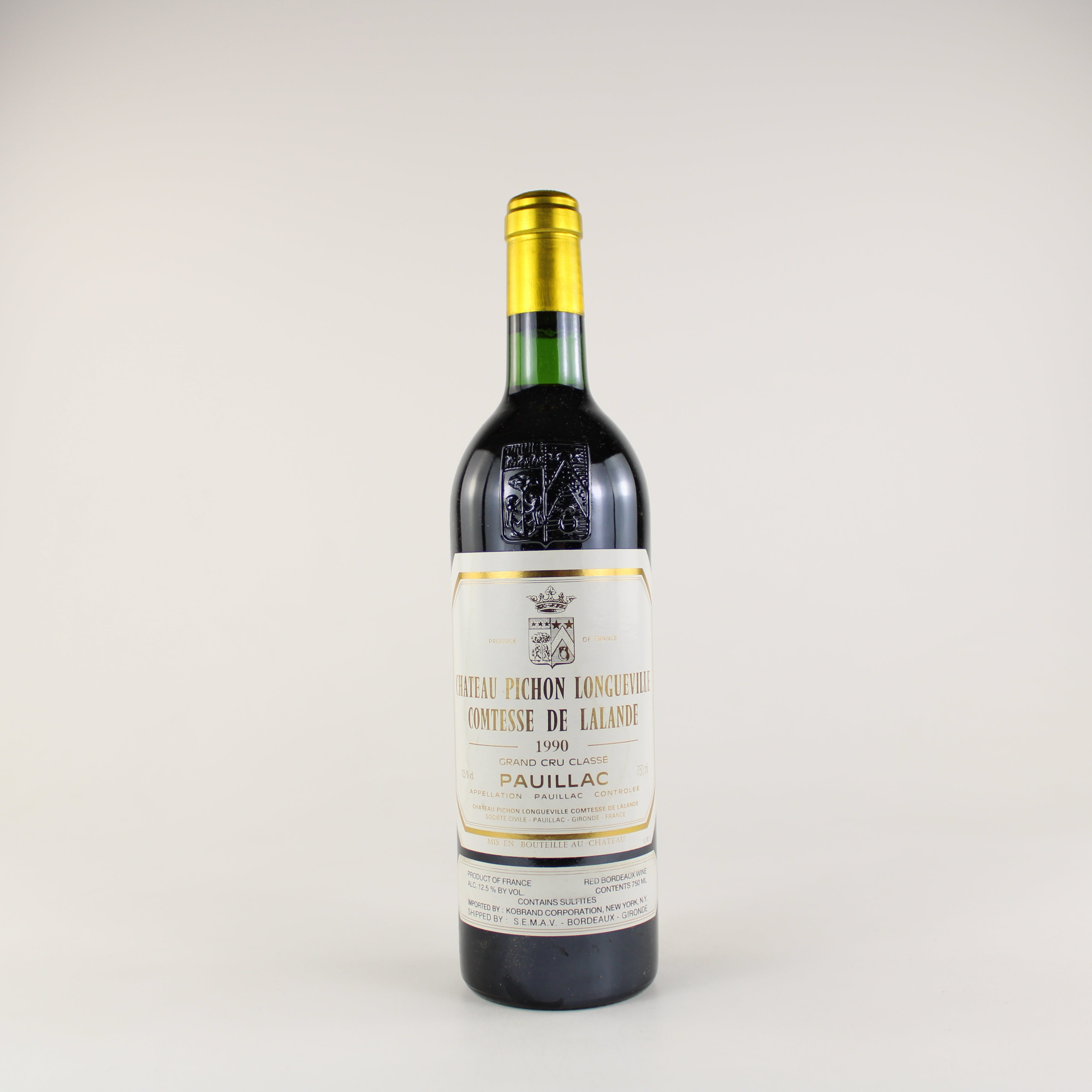 Chateau Pichon Longueville Comtesse de Lalande 1990