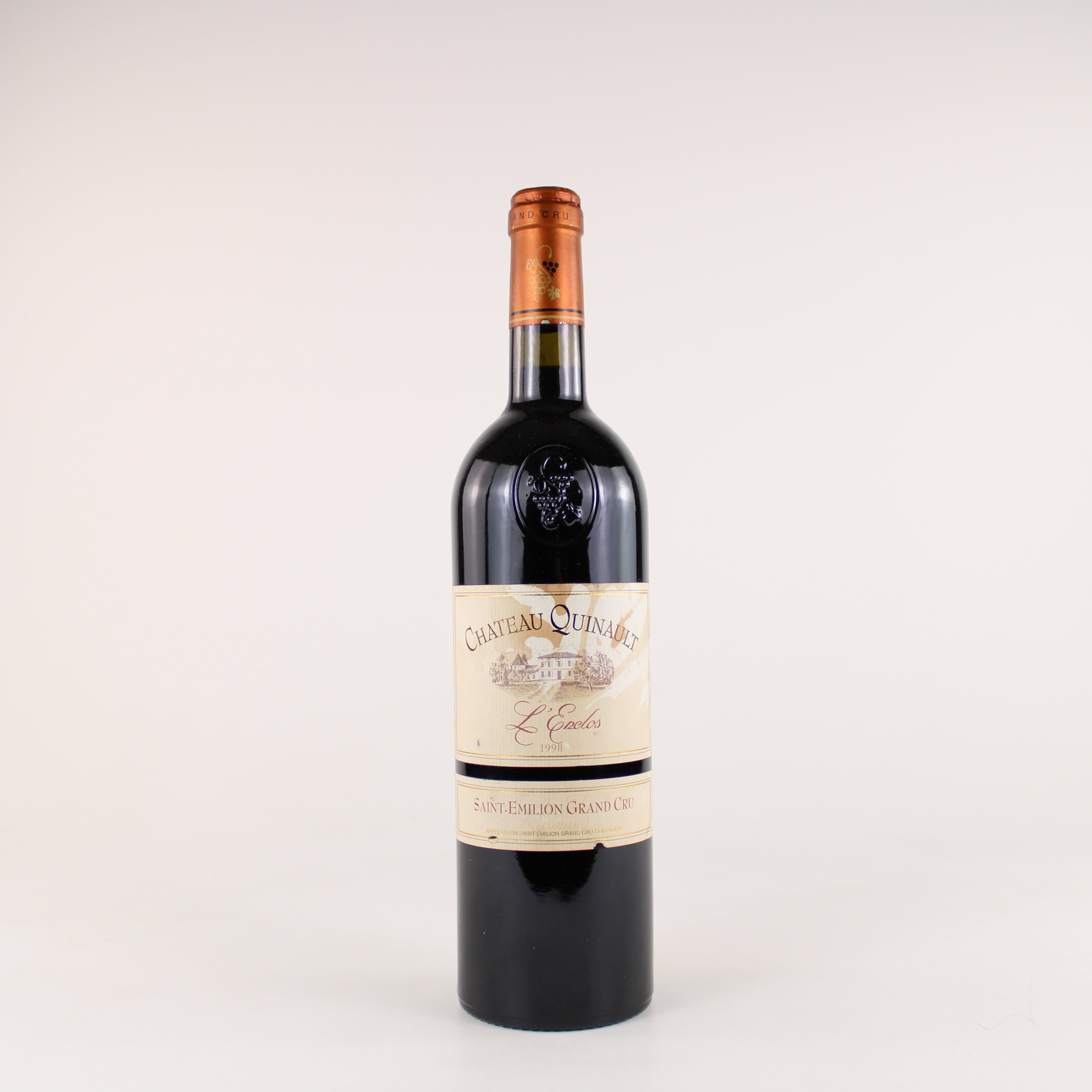 Chateau Quinault L'Enclos 1998 Label Conditions