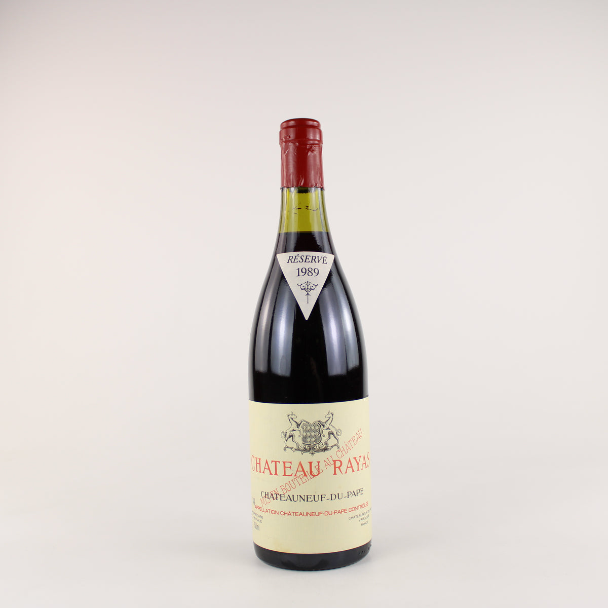 Chateau Rayas Chateauneuf-du-Pape Reserve 1989 Cut Capsule
