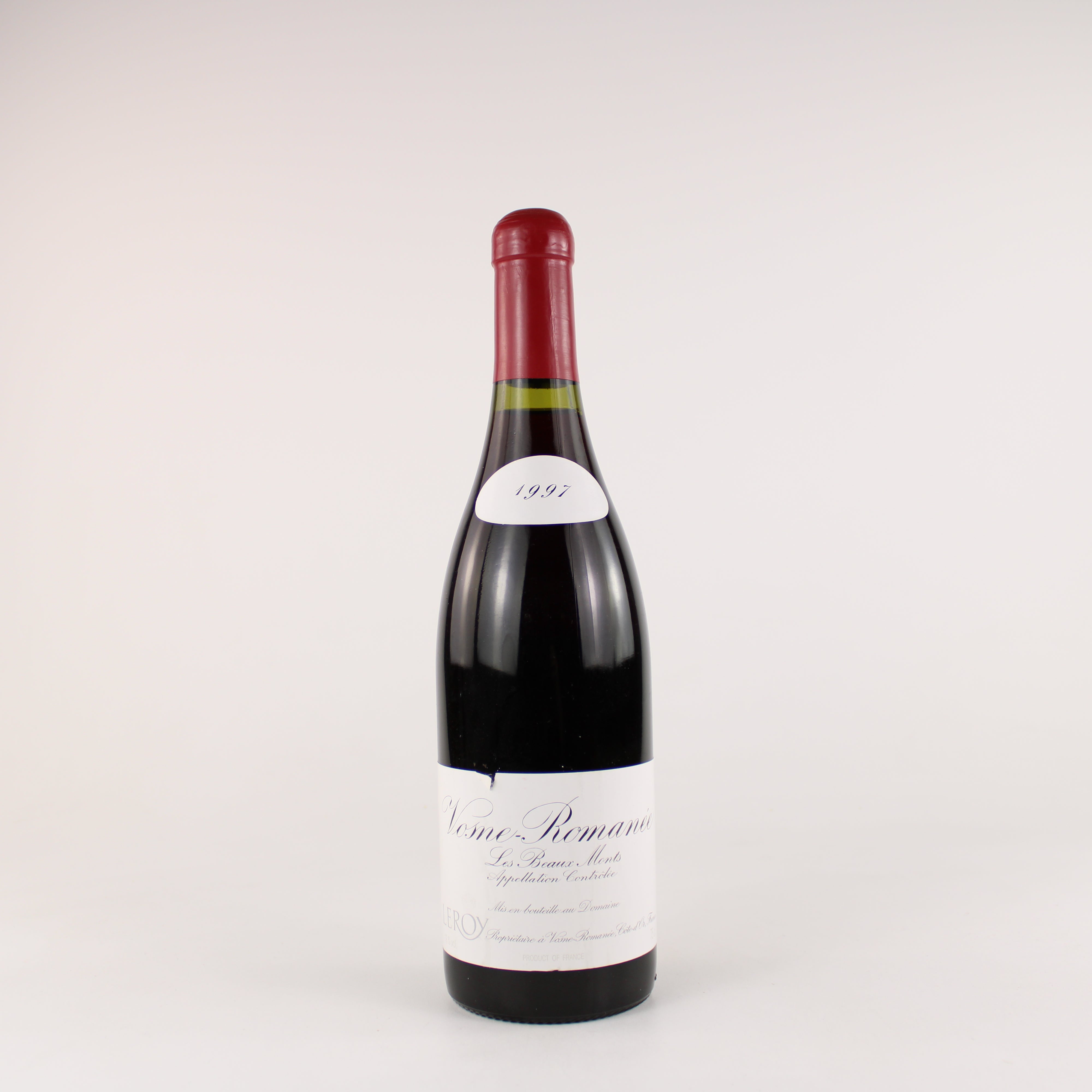 Domaine Leroy Vosne-Romanee Les Beaux Monts Premier Cru 1997 Bubbled Cap