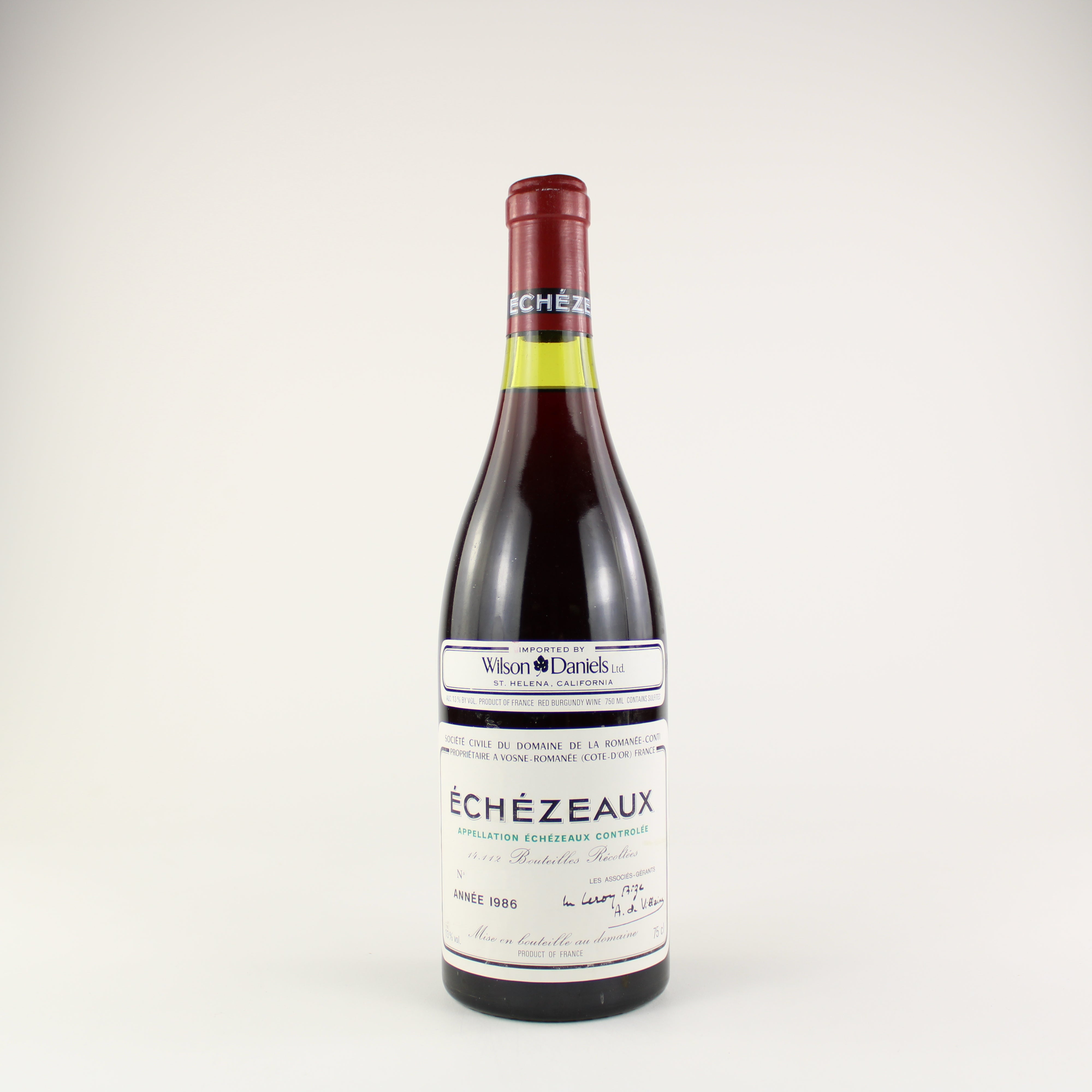 Domaine de la Romanee-Conti Echezeaux Grand Cru 1986