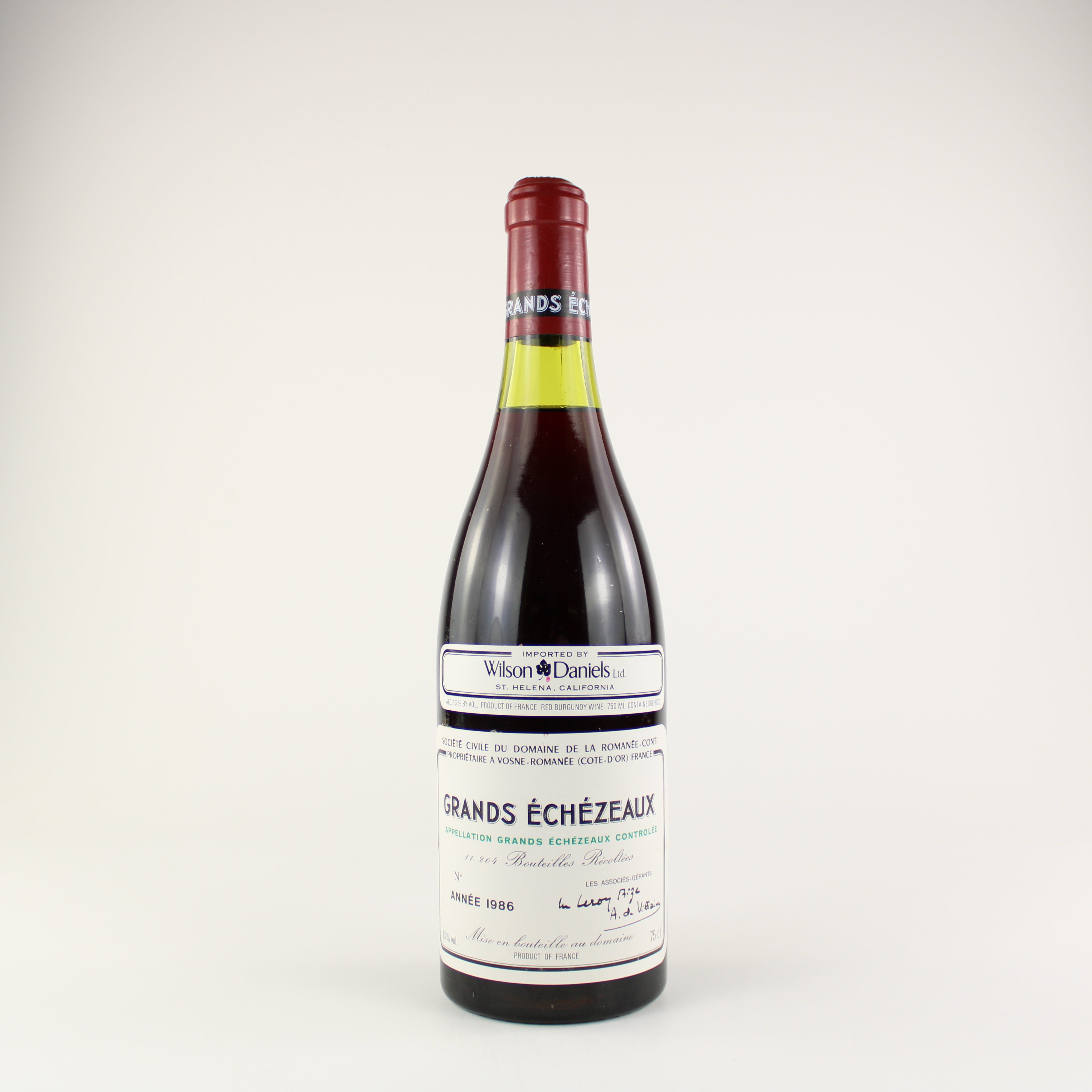 Domaine de la Romanee-Conti Grands Echezeaux Grand Cru 1986