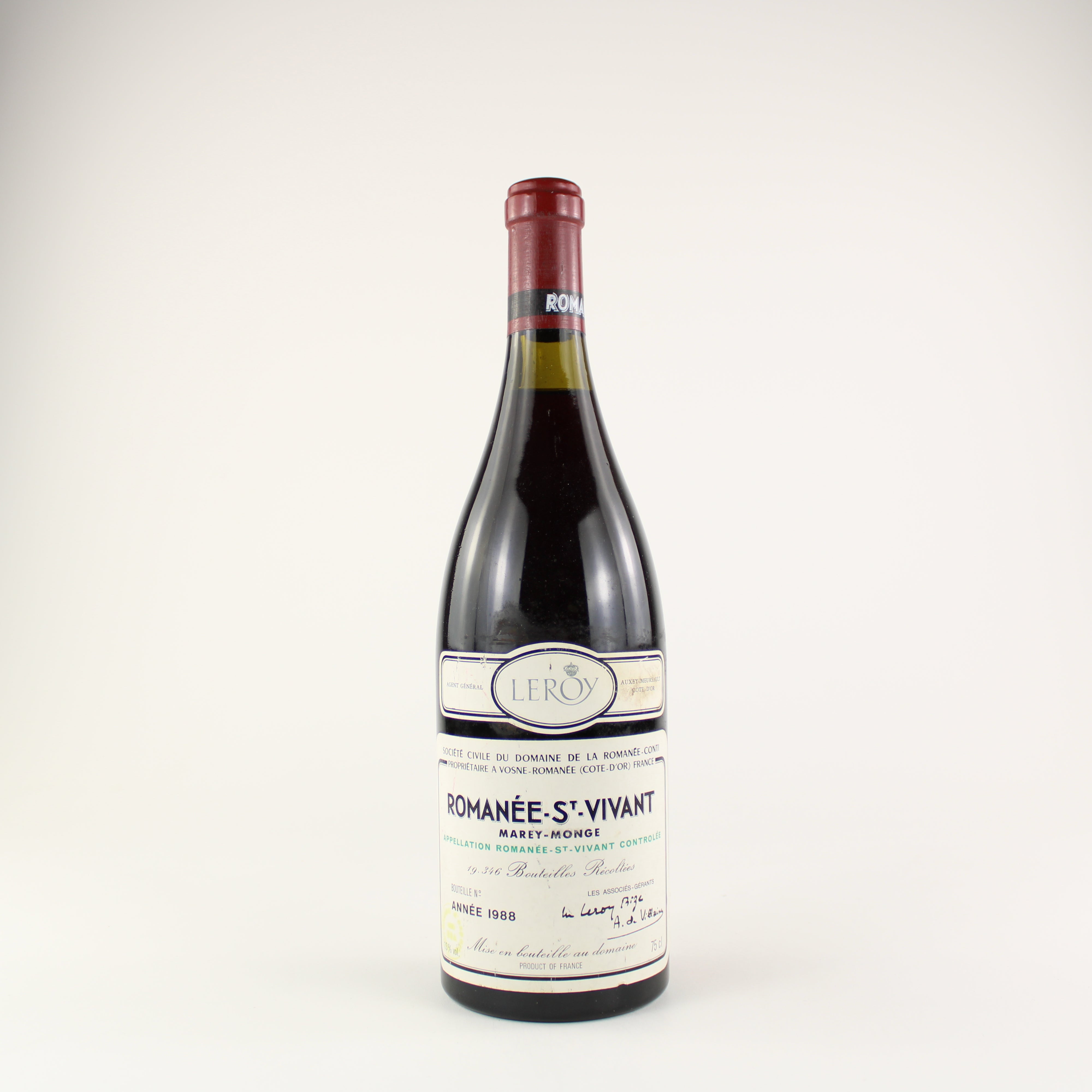 Domaine de la Romanee-Conti Romanee-Saint-Vivant Grand Cru 1988