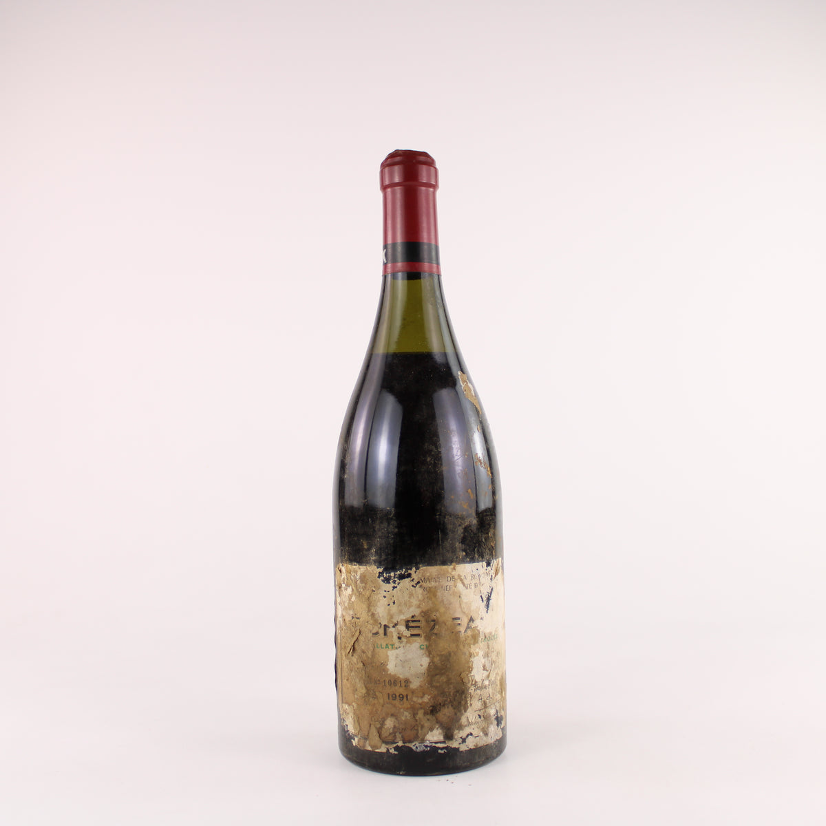 Domaine de la Romanee-Conti Echezeaux Grand Cru 1991 Tissue Stained Labels -4cm