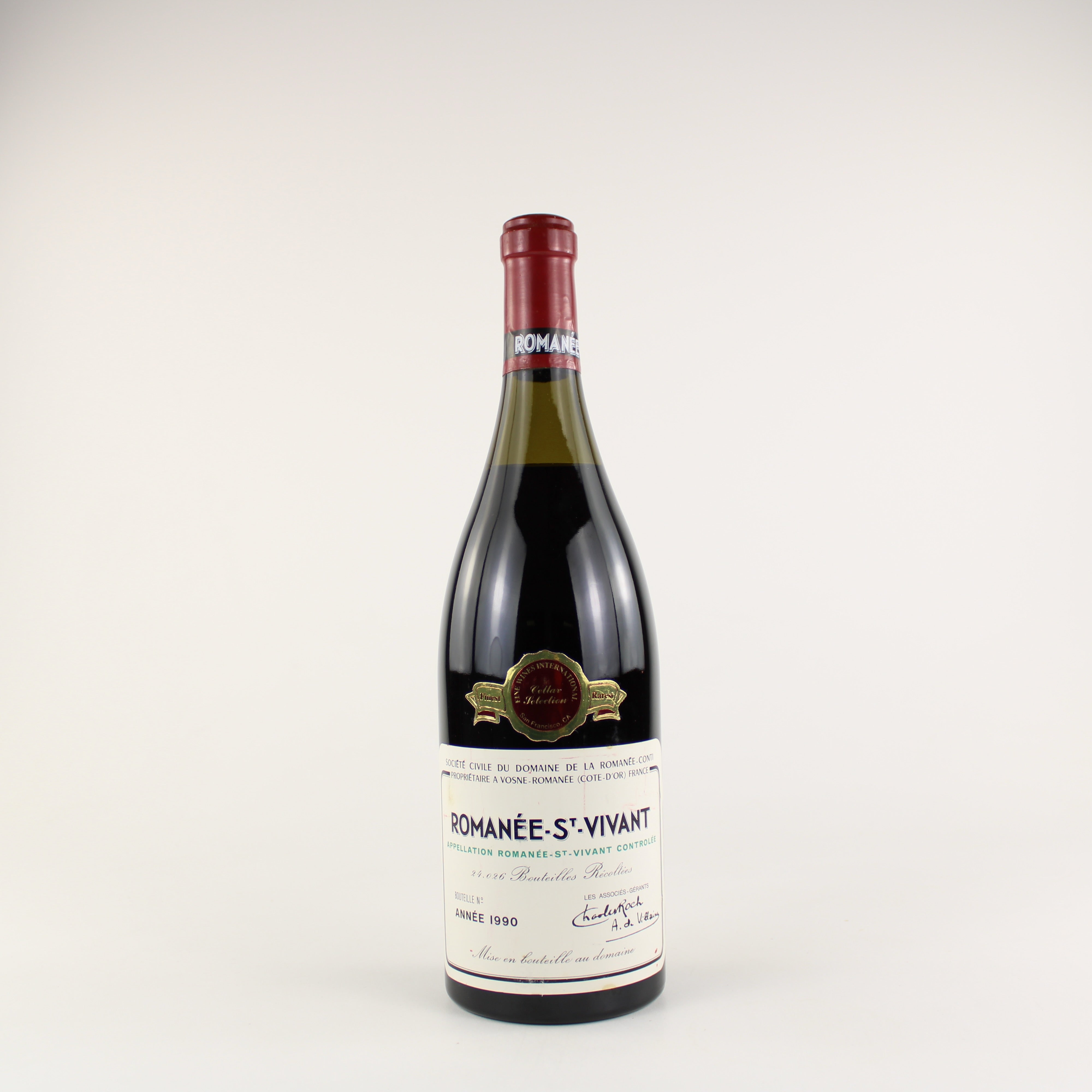 Domaine de la Romanee-Conti Romanee-Saint-Vivant Grand Cru 1990