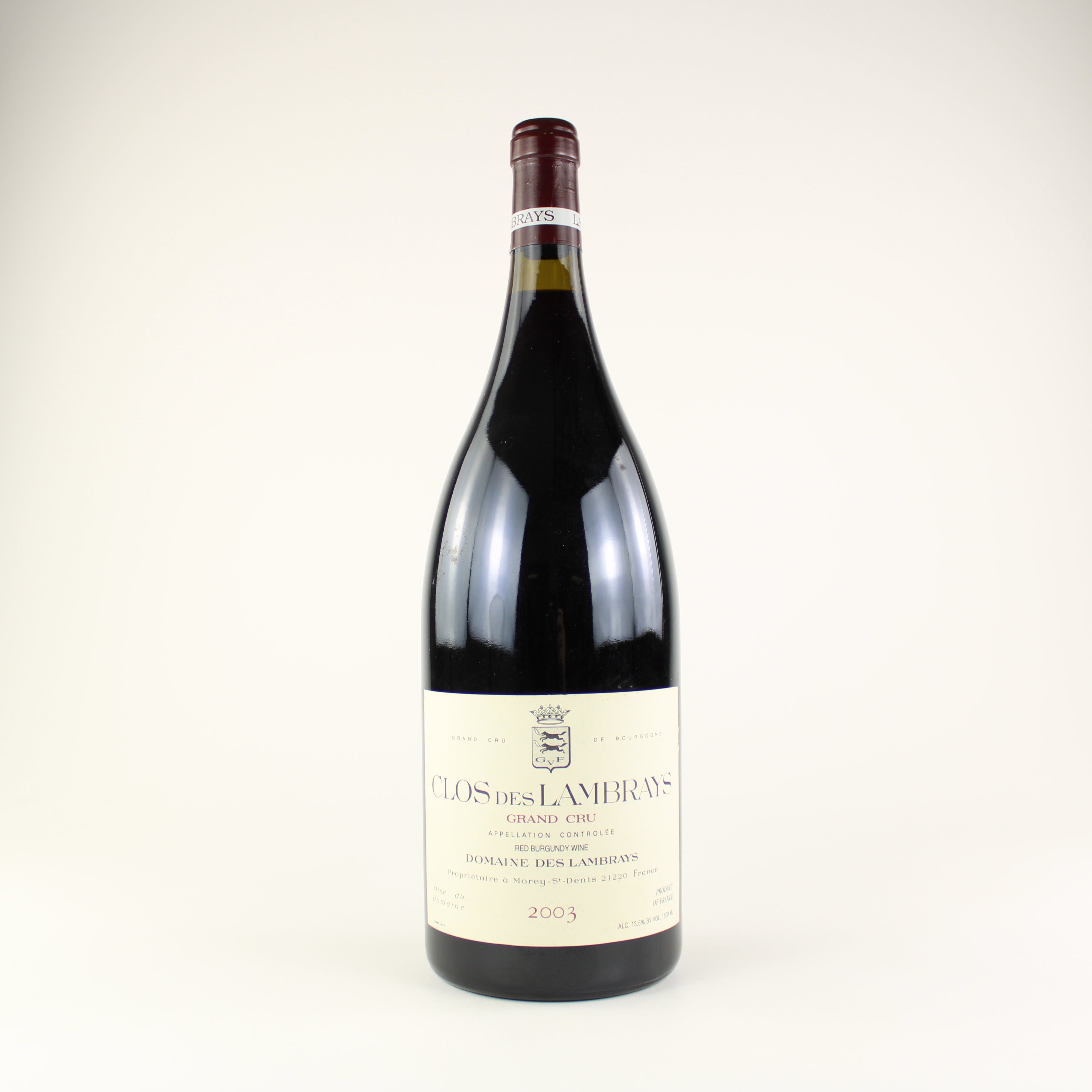 Domaine des Lambrays Clos des Lambrays Grand Cru 2003 Magnum