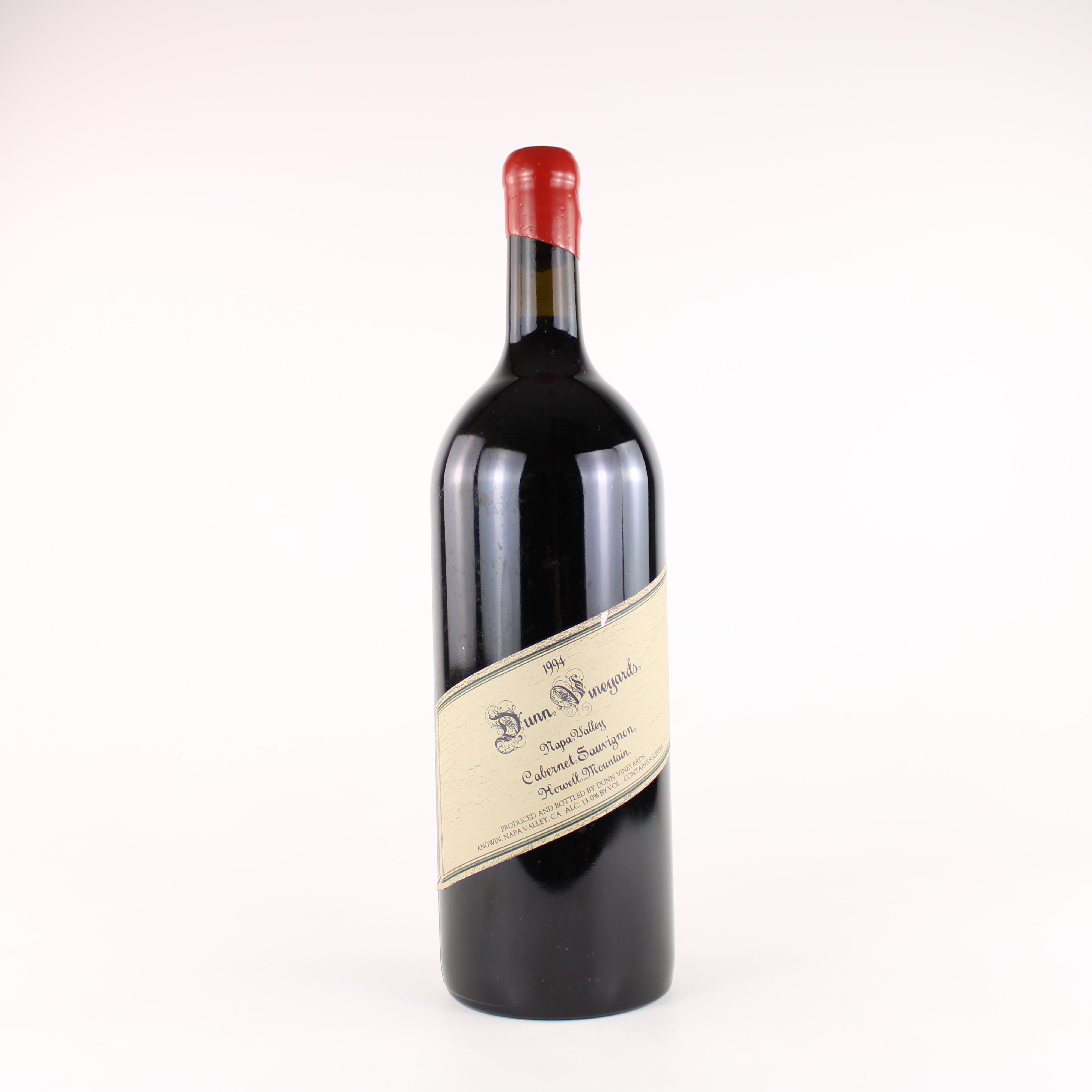 Dunn Howell Mountain Cabernet Sauvignon 1994 Magnum Nicked Label