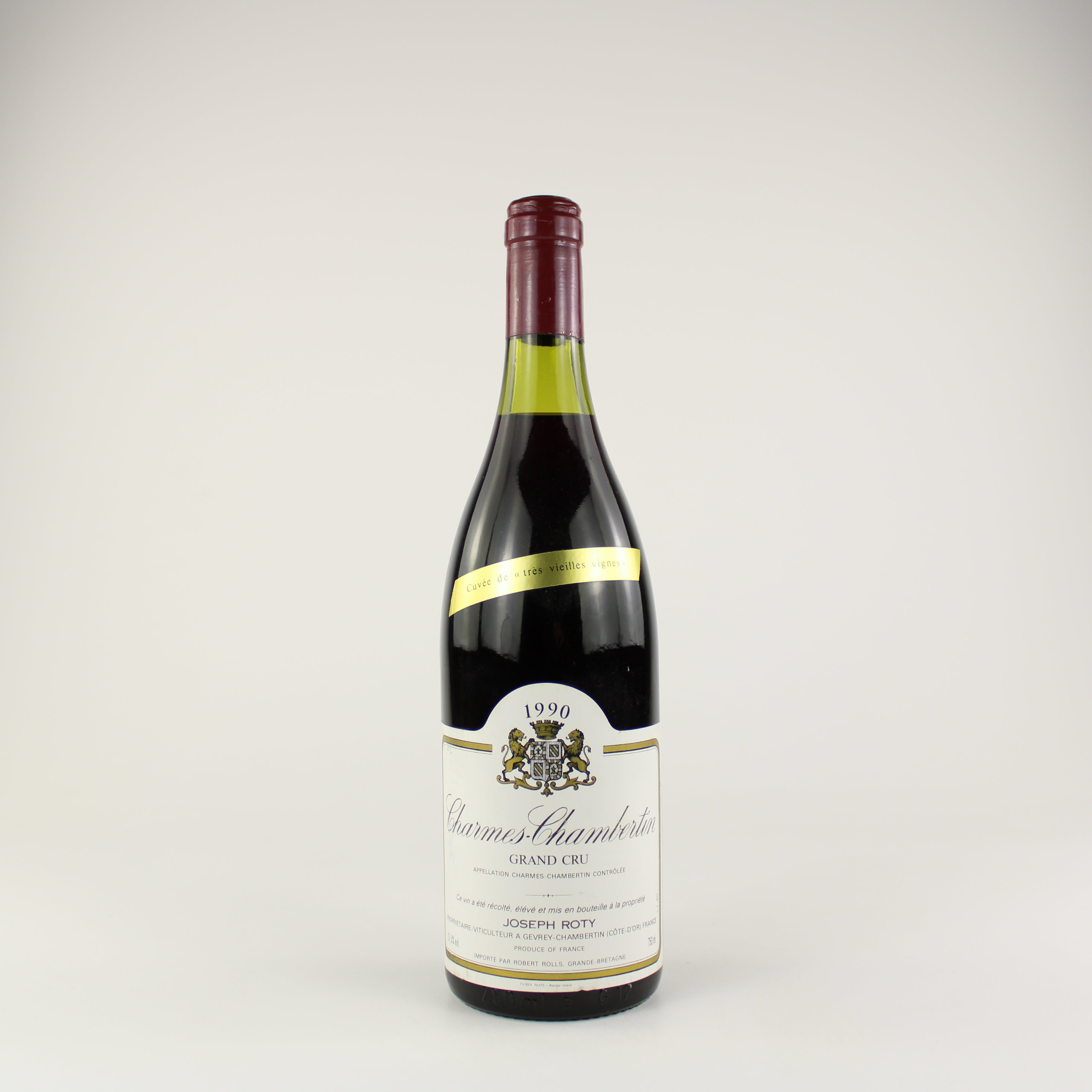 Joseph Roty Charmes-Chambertin Grand Cru Tres Vieilles Vignes 1990 -3cm