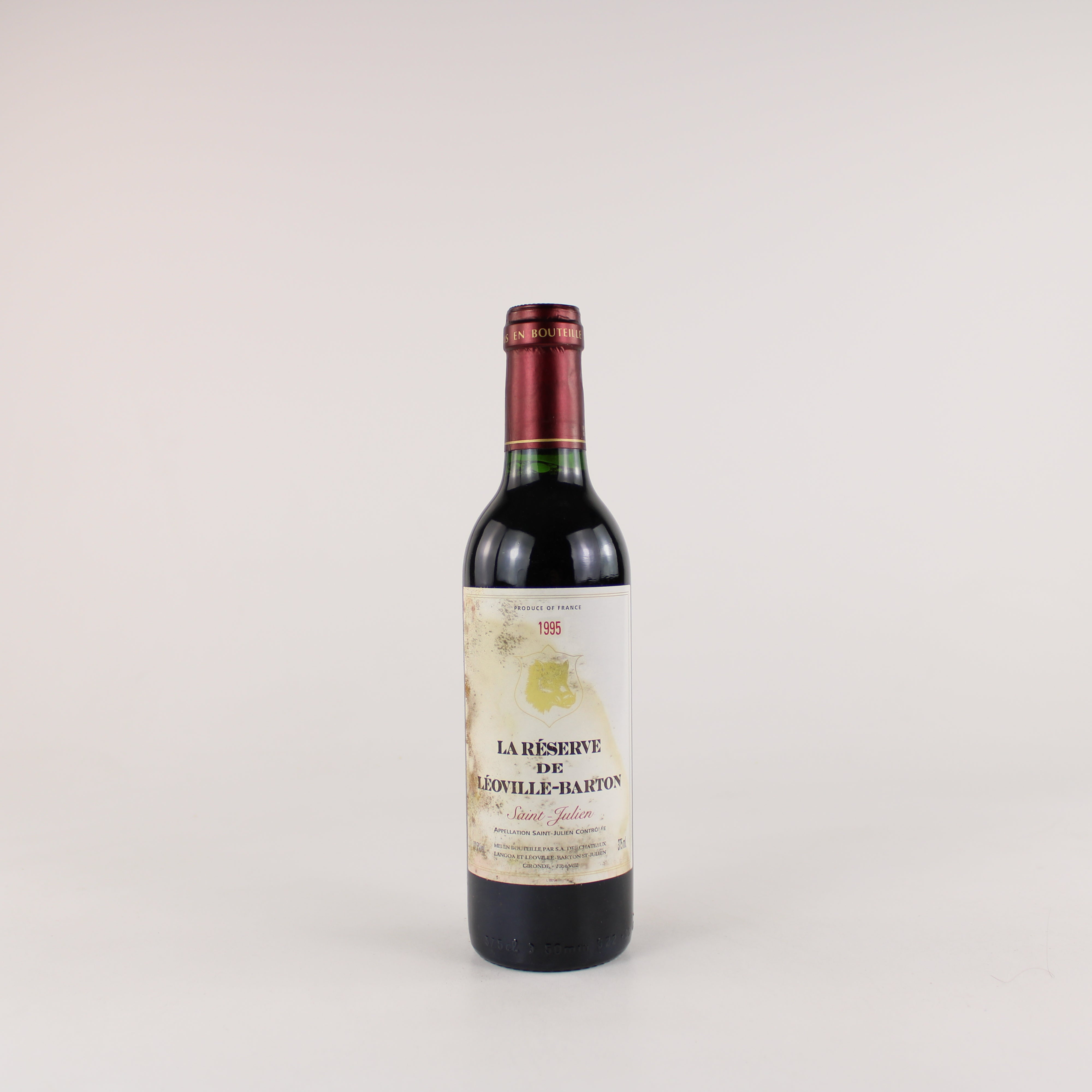 La Reserve de Leoville Barton 1995 Half Bottle