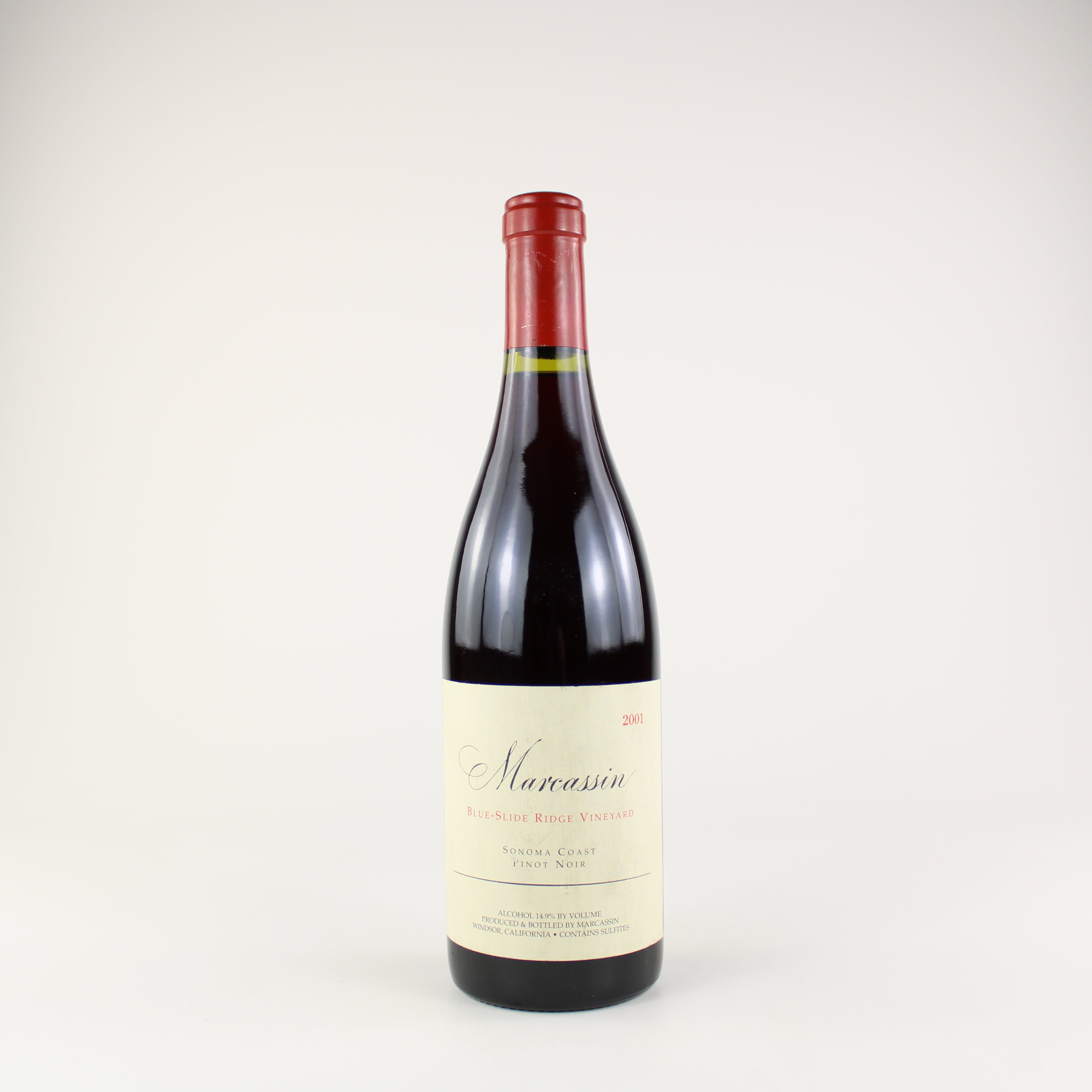 Marcassin Blue-Slide Ridge Pinot Noir 2001