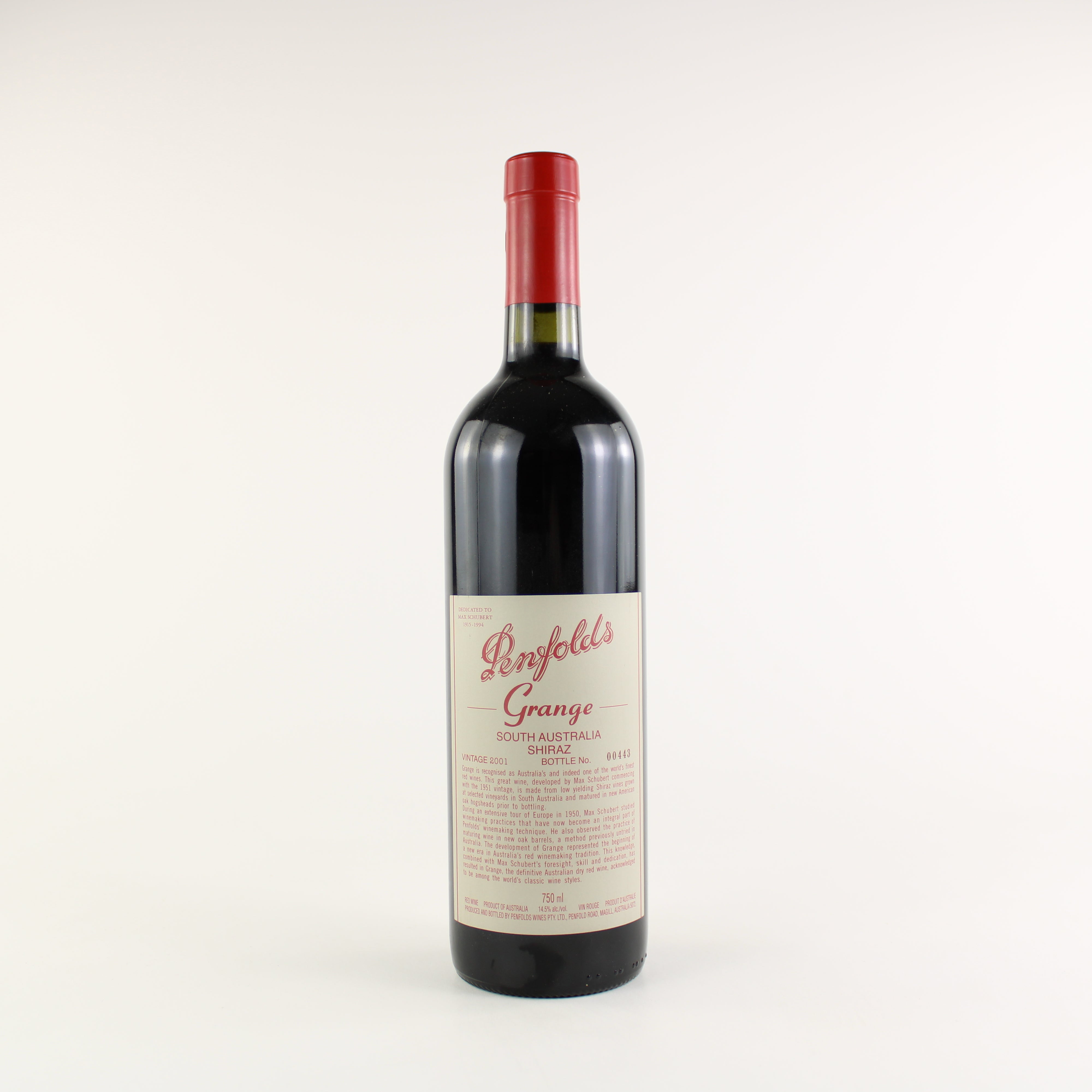 Penfolds Grange 2001