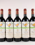 Chateau Mouton Rothschild 1999 Wine Splattered Label