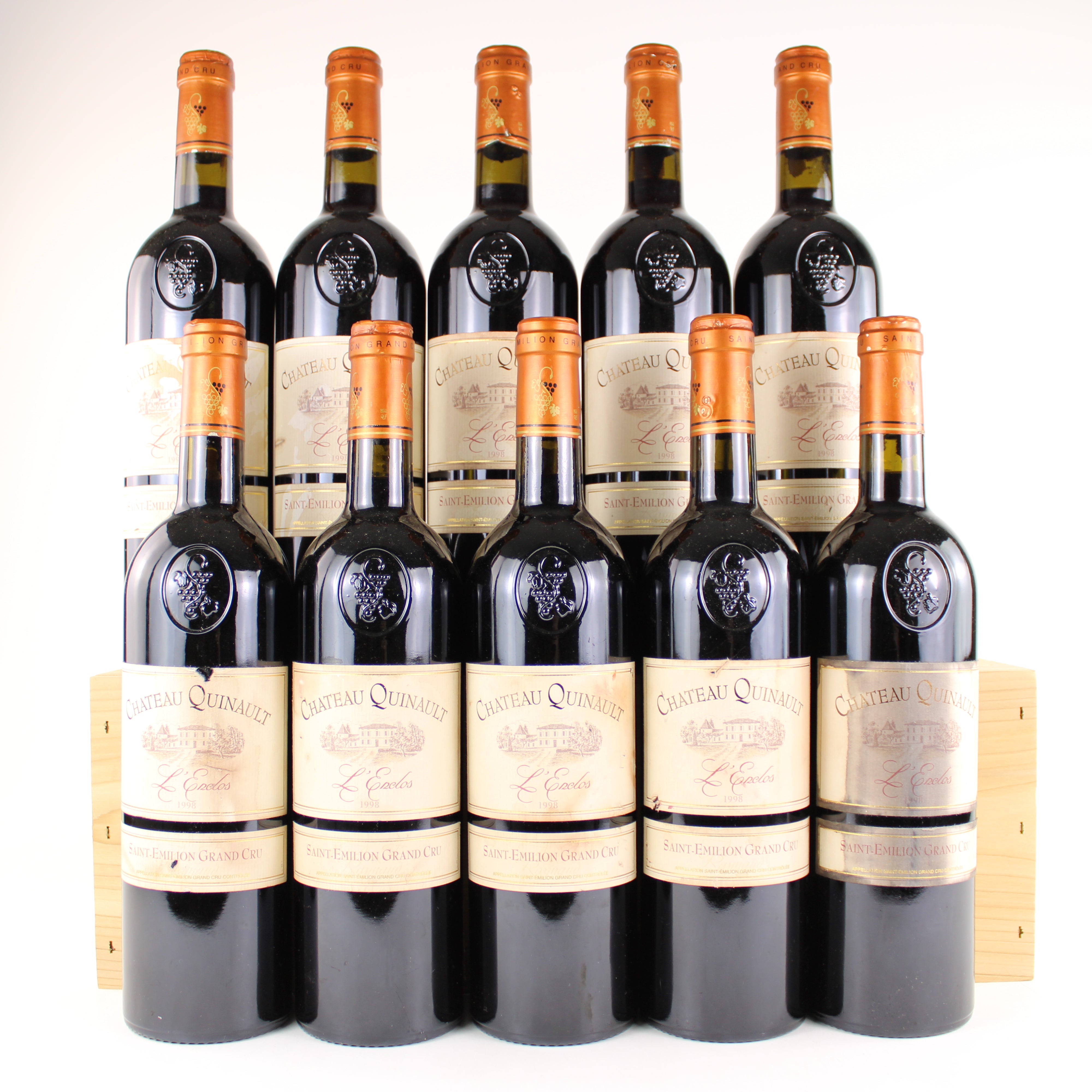 Chateau Quinault L'Enclos 1998 Label Conditions